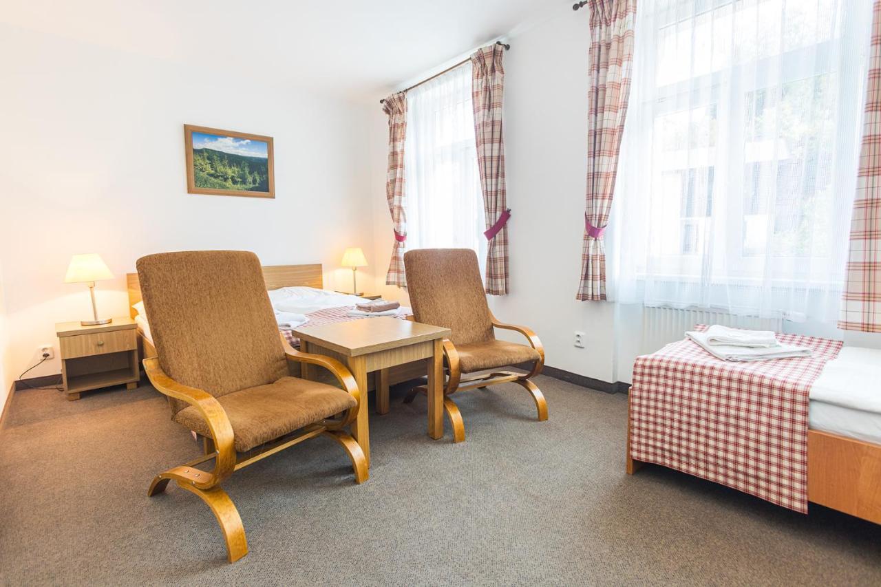 Hotel Seifert Nove Hamry ภายนอก รูปภาพ